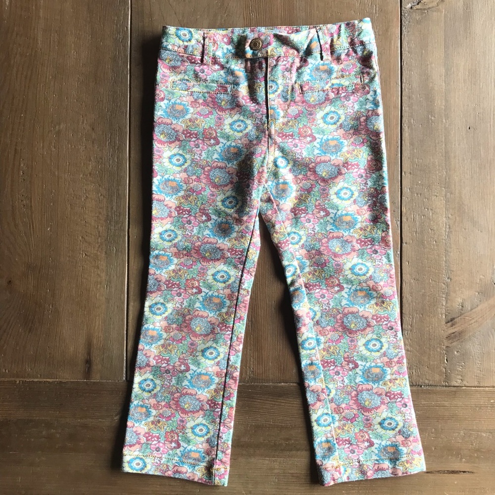 Zara floral pants 4/5